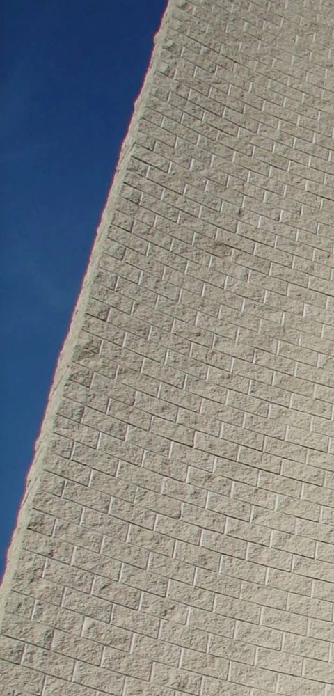 Textura de bloque split de cara partida
